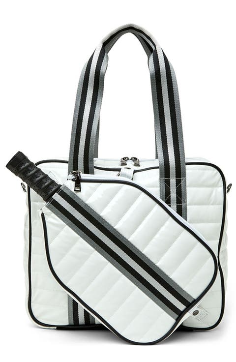 Sporty Quilted Pickleball Bag