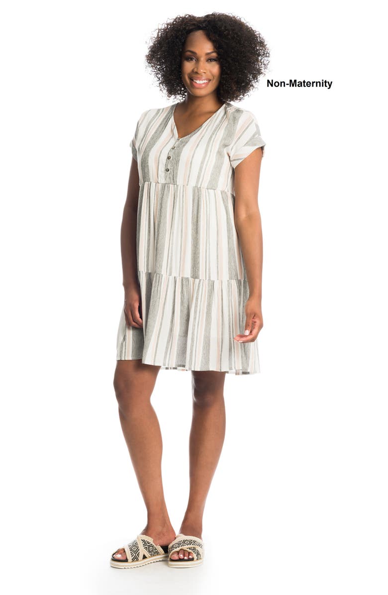 Everly Grey Micaela Maternity/Nursing Dress, Alternate, color, 