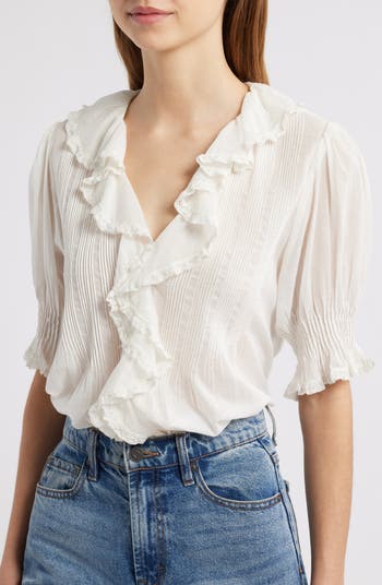 Henri Organic Cotton Voile Top