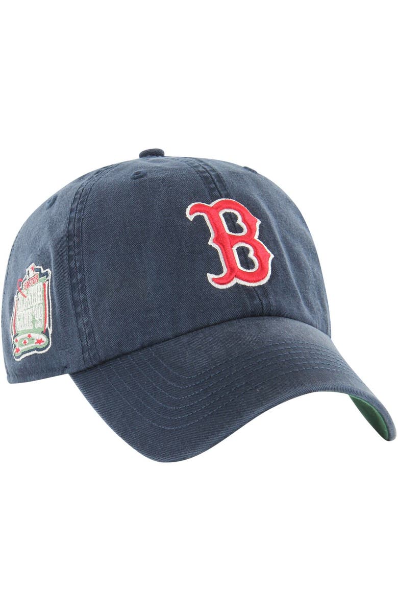 '47 Men's '47 Navy Boston Red Sox Sure Shot Classic Franchise Fitted Hat, Main, color, Navy