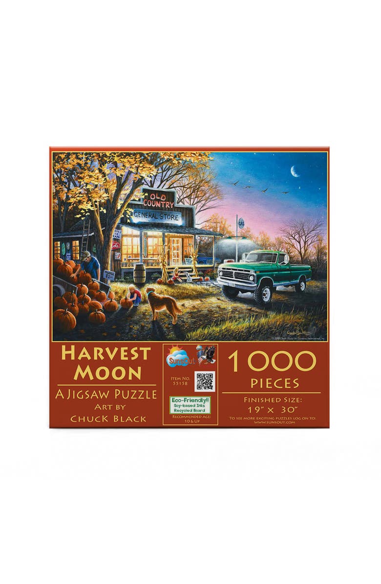 Sunsout Harvest Moon 1000 piece Jigsaw Puzzle for Adults, Alternate, color, Multicolor