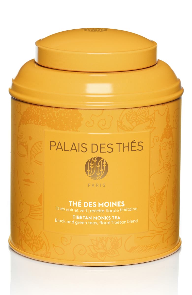 Palais des Thés Thé Des Moines Loose Leaf Black & Green Tea, Main, color, Yellow