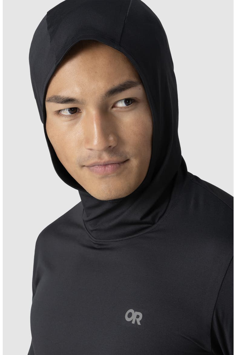 ActiveIce Spectrum Sun Hoodie, Alternate, color, BLACK