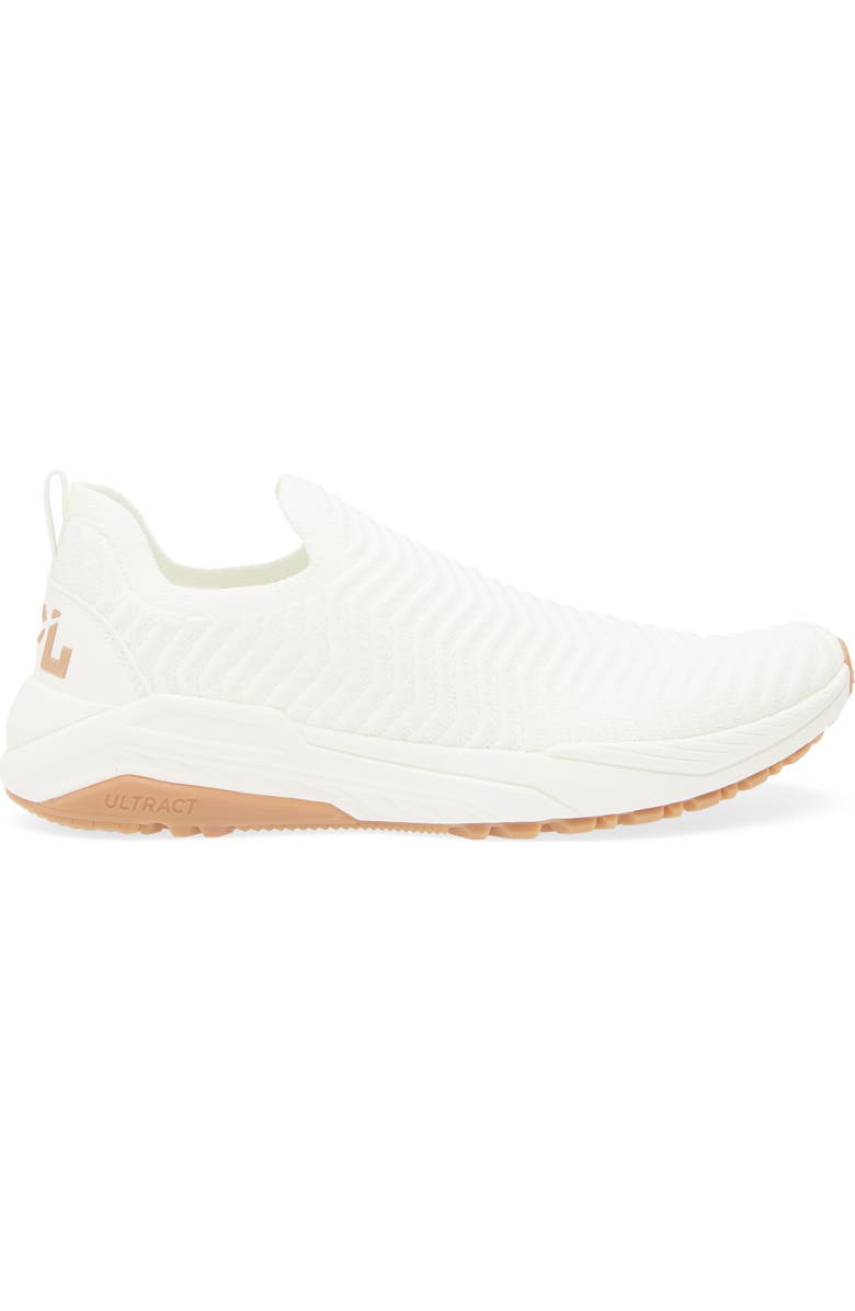 APL TechLoom Traveler Slip-On Sneaker, Alternate, color, Ivory / Tan