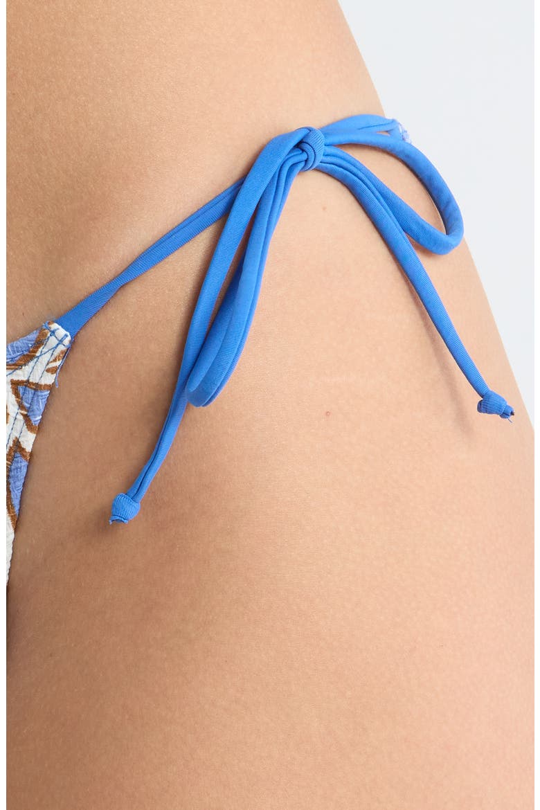 Mika Side Tie Bikini Bottoms, Alternate, color, MOONLIT OASIS