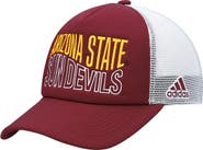 adidas Men's adidas Maroon/White Arizona State Sun Devils Wave Foam Trucker Snapback Hat
