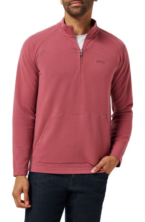 Thermal Quarter Zip Pullover