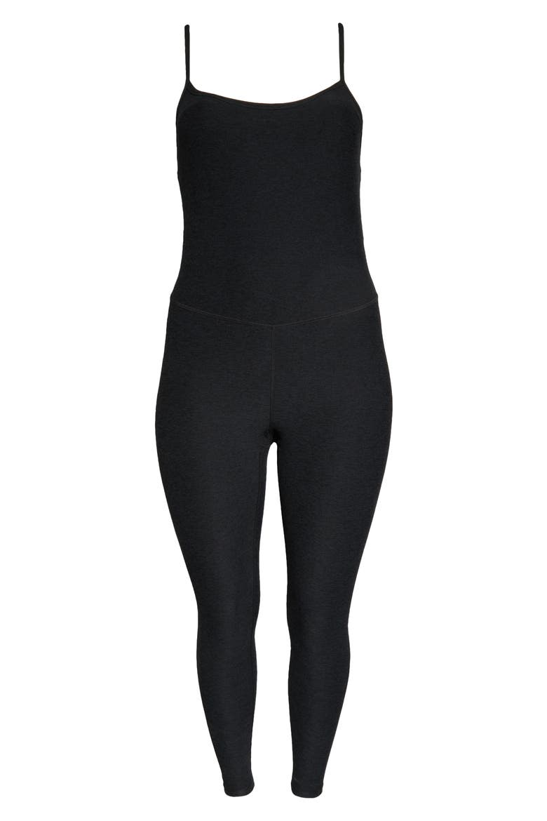 Space Dye Uplevel Midi Jumpsuit, Alternate, color, DARKEST NIGHT