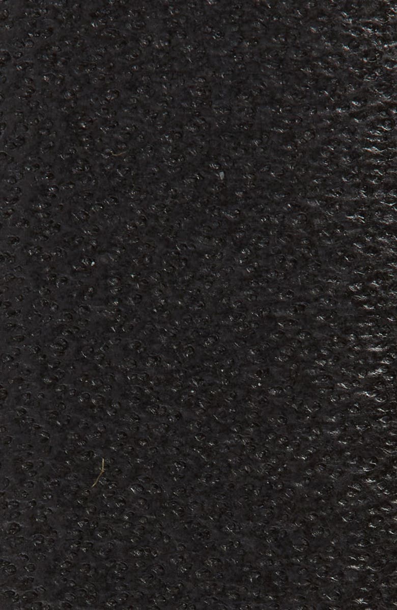 McQueen Alexander McQueen Molten Buckle Leather Belt, Alternate, color,