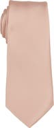 Brooklyn Brigade Men's Solid Satin X-Long Tie