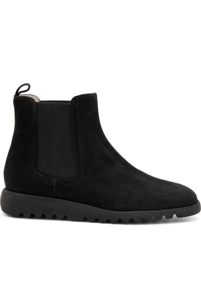 Amalfi by Rangoni Elios Platform Chelsea Boot, Alternate, color, Black Long Beach