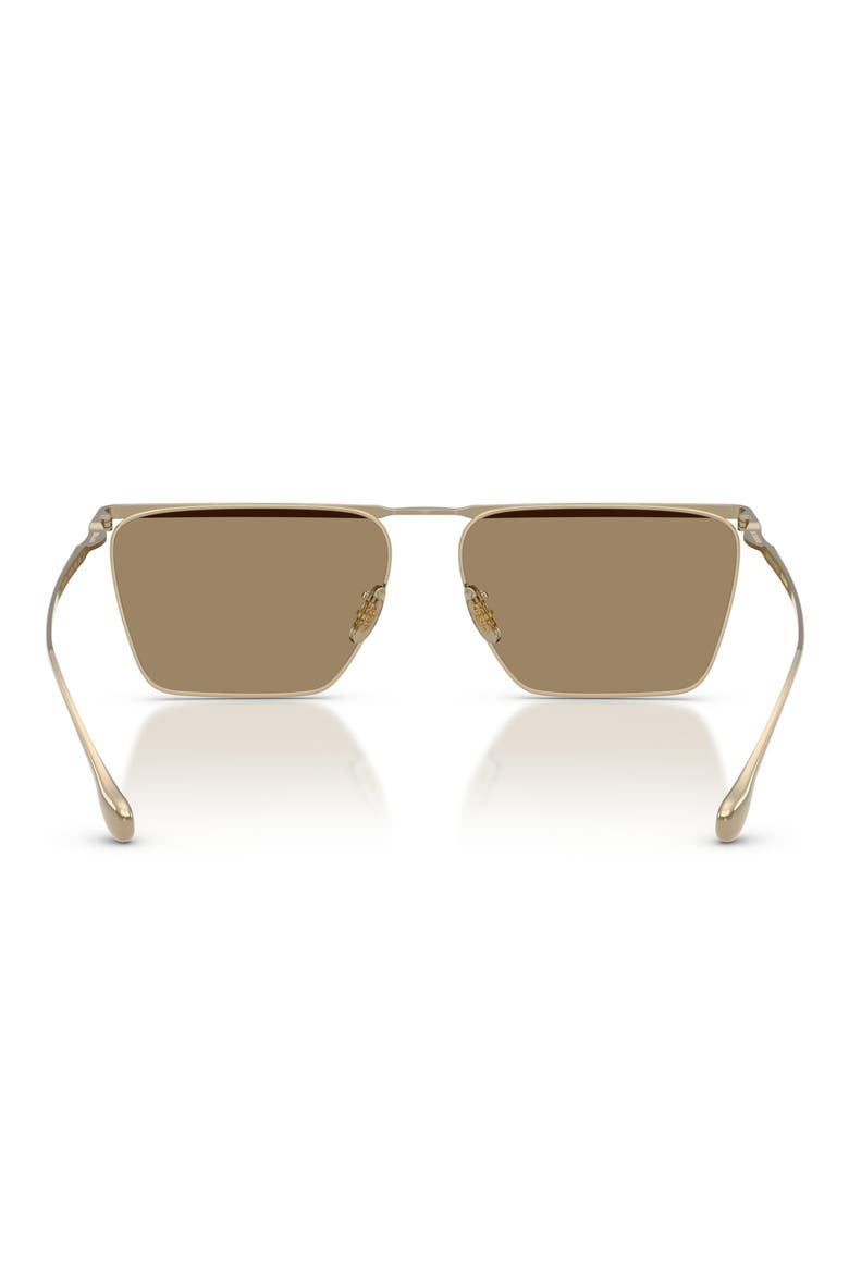 Jil Sander Edition 2 59mm Sunglasses, Alternate, color, GOLD / SOFT GOLD