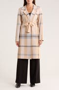 BY DESIGN Nala Plaid Wrap Coatigan