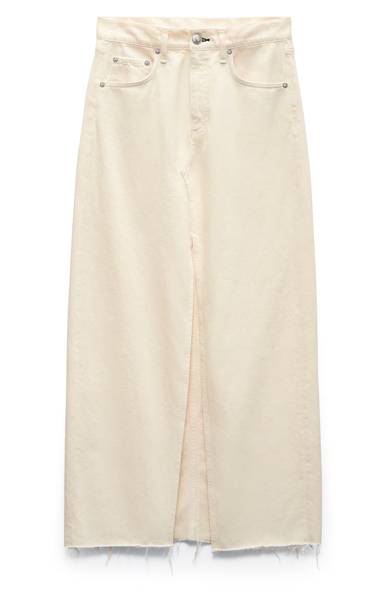 rag & bone Avery Denim Maxi Skirt, Alternate, color,