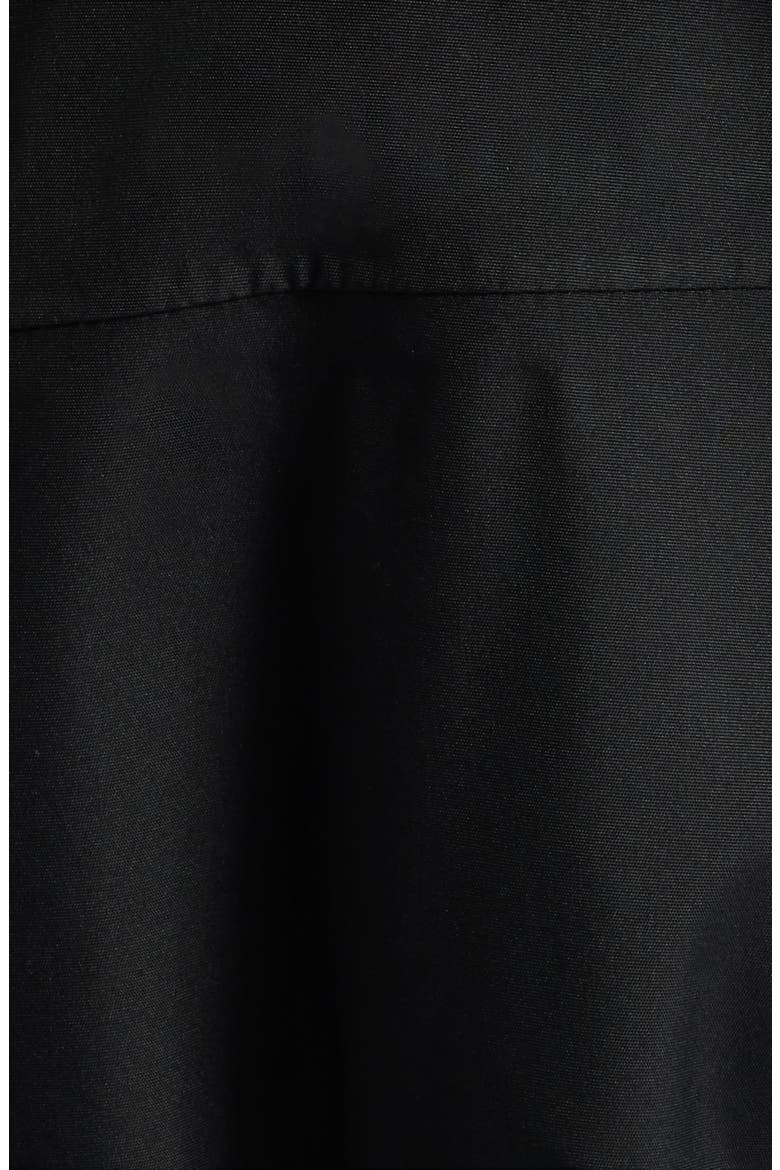 Classic Insulated Trench Coat, Alternate, color, BLACK