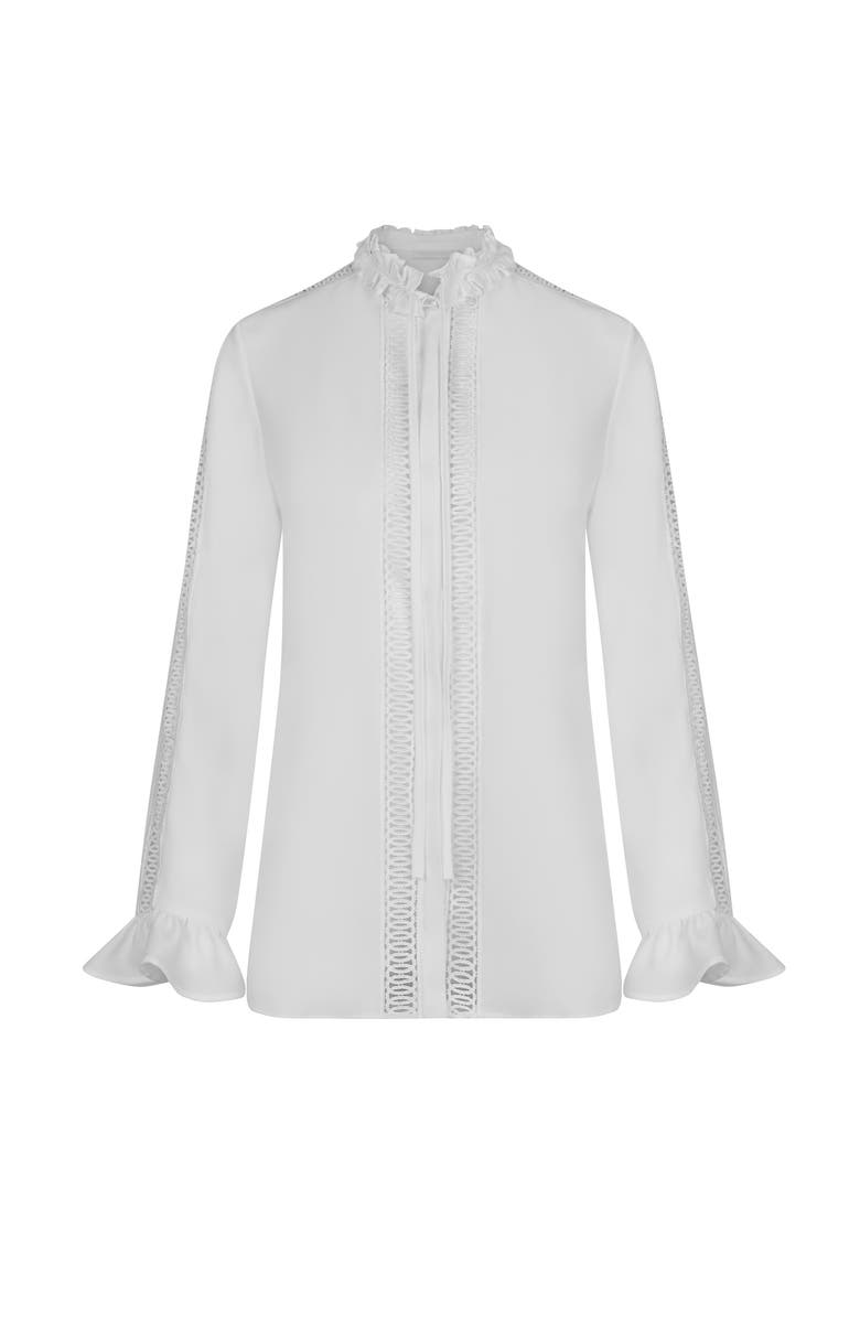 Anne Fontaine Rozela Shirt, Main, color, White