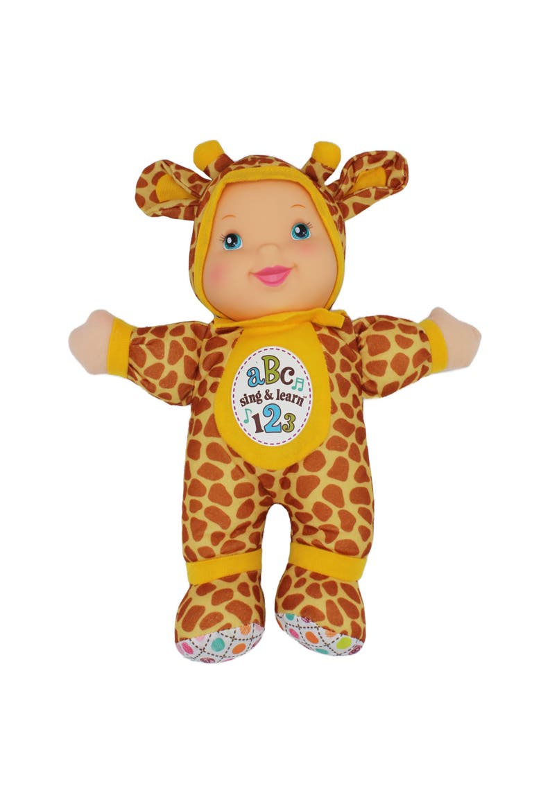 Sing & Learn Giraffe Toy Doll, Main, color, Multicolored