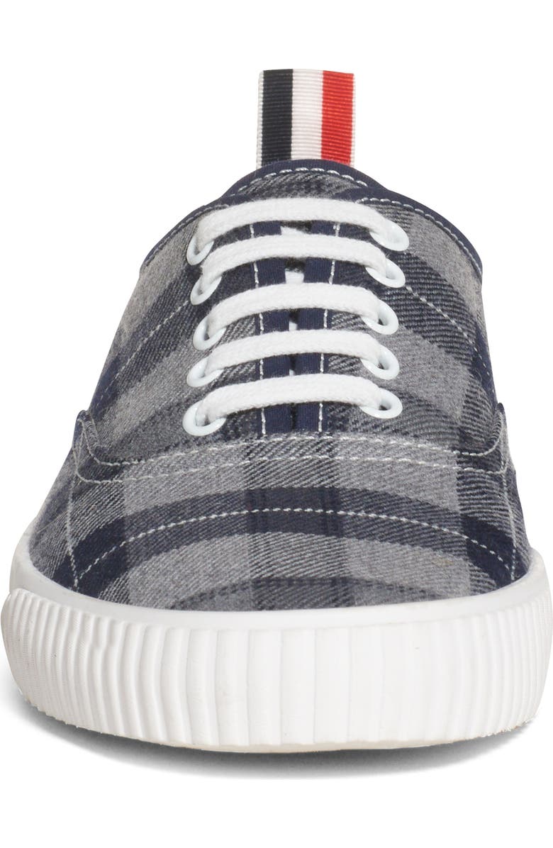 Thom Browne Heritage Tartan Wool Sneaker, Alternate, color,