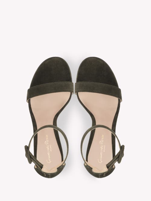 Gianvito Rossi Ankle-strap Suede Sandals