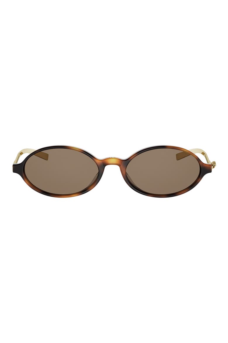 Bow R2I Oval Sunglasses, Main, color, BLONDE HAVANA / BROWN