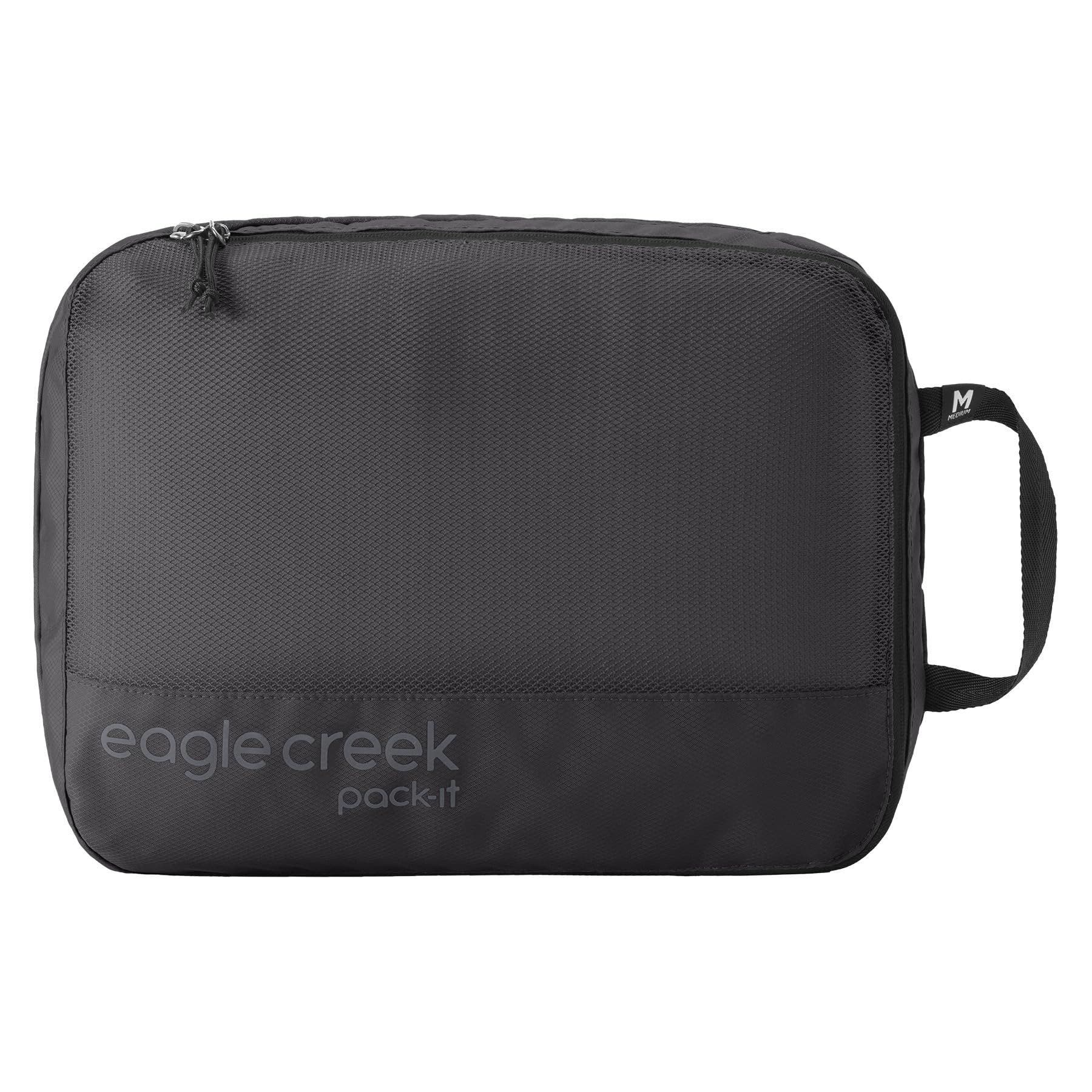 EAGLE CREEK Pack-It Reveal Medium Clean/Dirty Cube, Main, color, Black