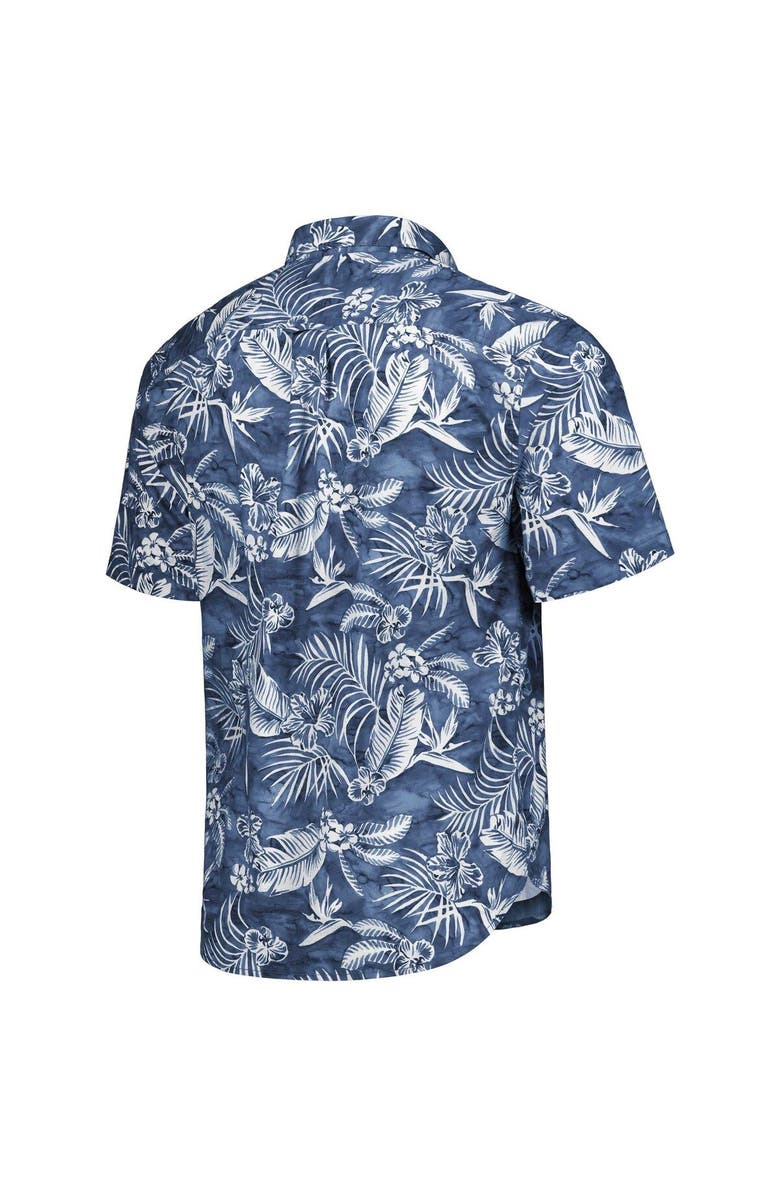 Tommy Bahama Men's Tommy Bahama Navy Tennessee Titans Aqua Lush Full-Button Shirt, Alternate, color,