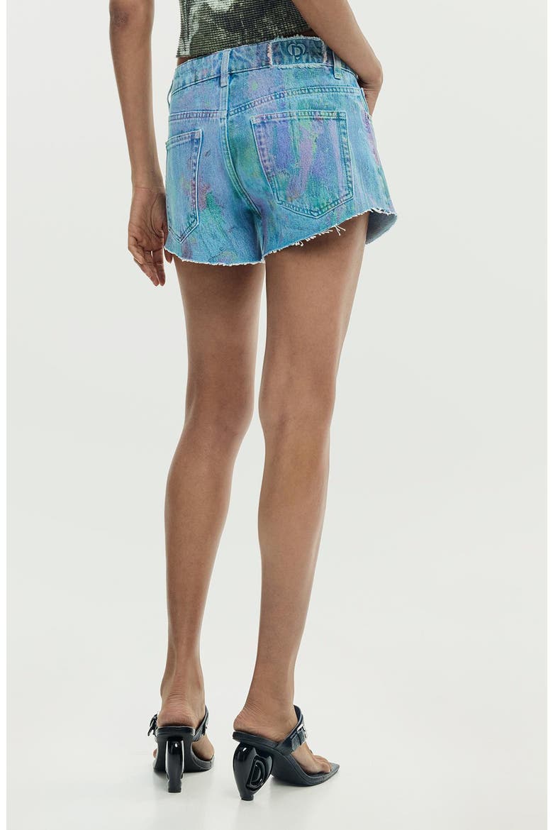 Denim Shorts, Alternate, color, LIGHT BLUE