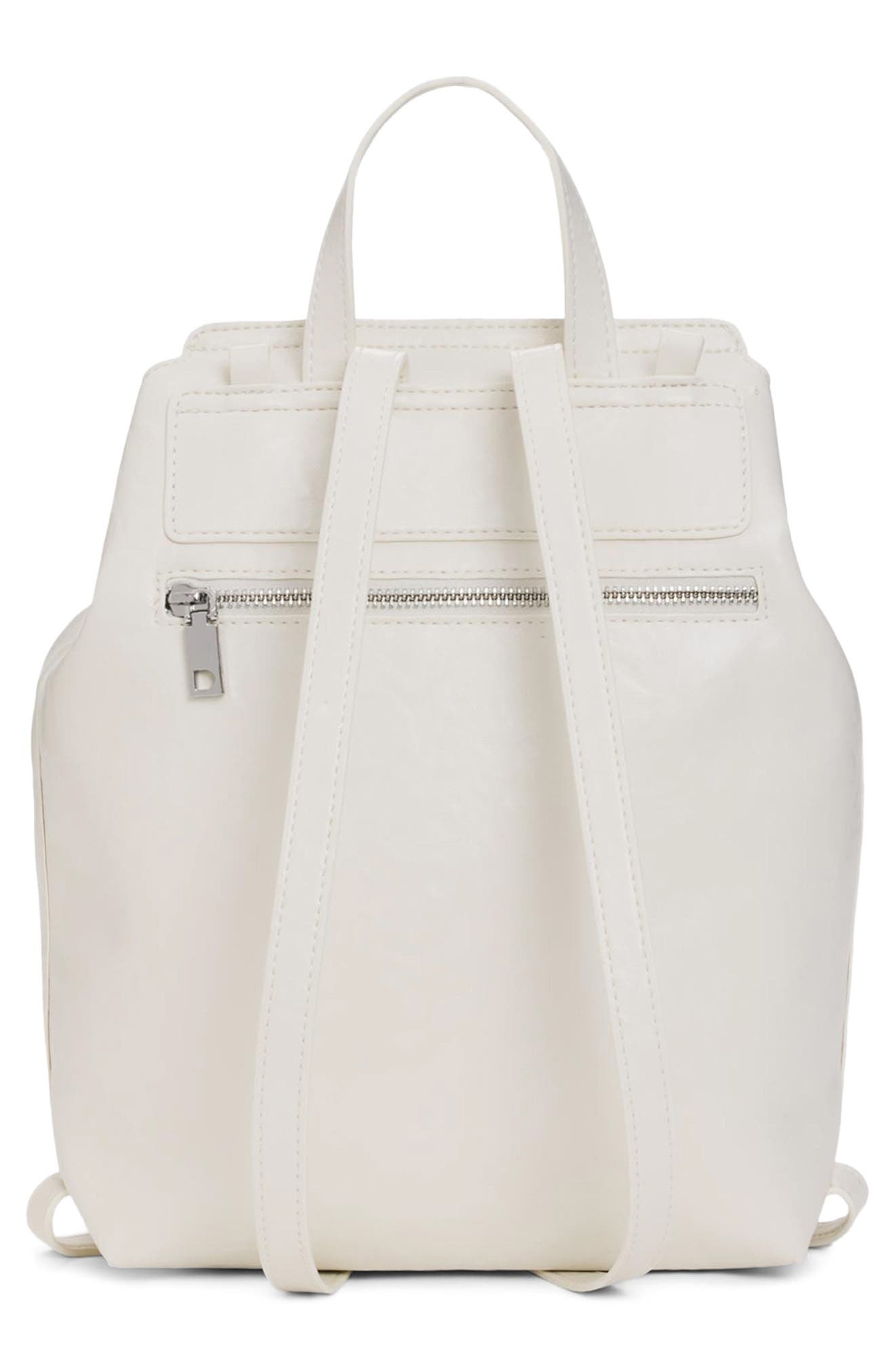 Desigual Mini Logo Embossed Convertible Backpack, Alternate, color, 