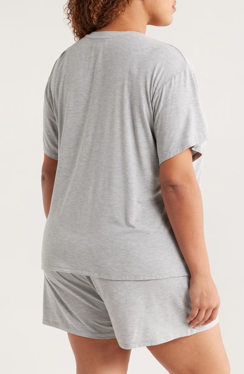 Nordstrom Cool Touch Shortie Pajamas, Alternate, color, Grey Heather