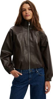 Cotton On Women's Ada Funnel Neck Bomber