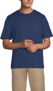 Lands' End Super-T Short Sleeve T-Shirt with Pocket