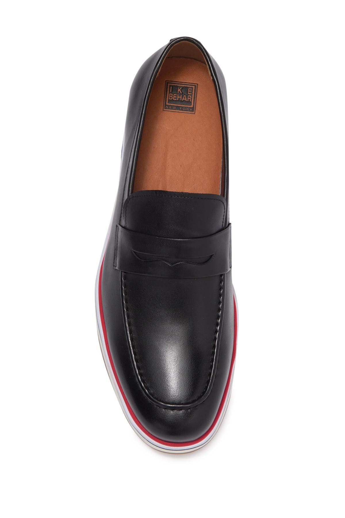 Ike Behar Max Striped Midsole Leather Loafer, Alternate, color, 