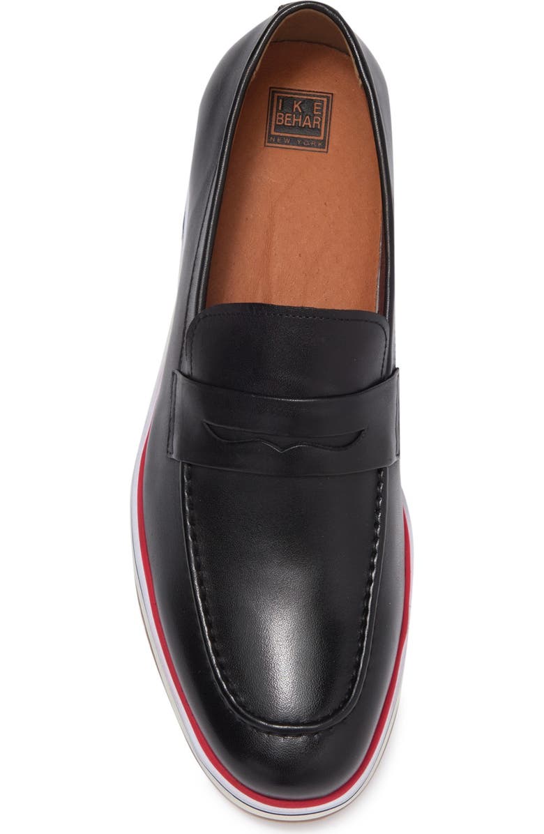 Ike Behar Max Striped Midsole Leather Loafer, Alternate, color,
