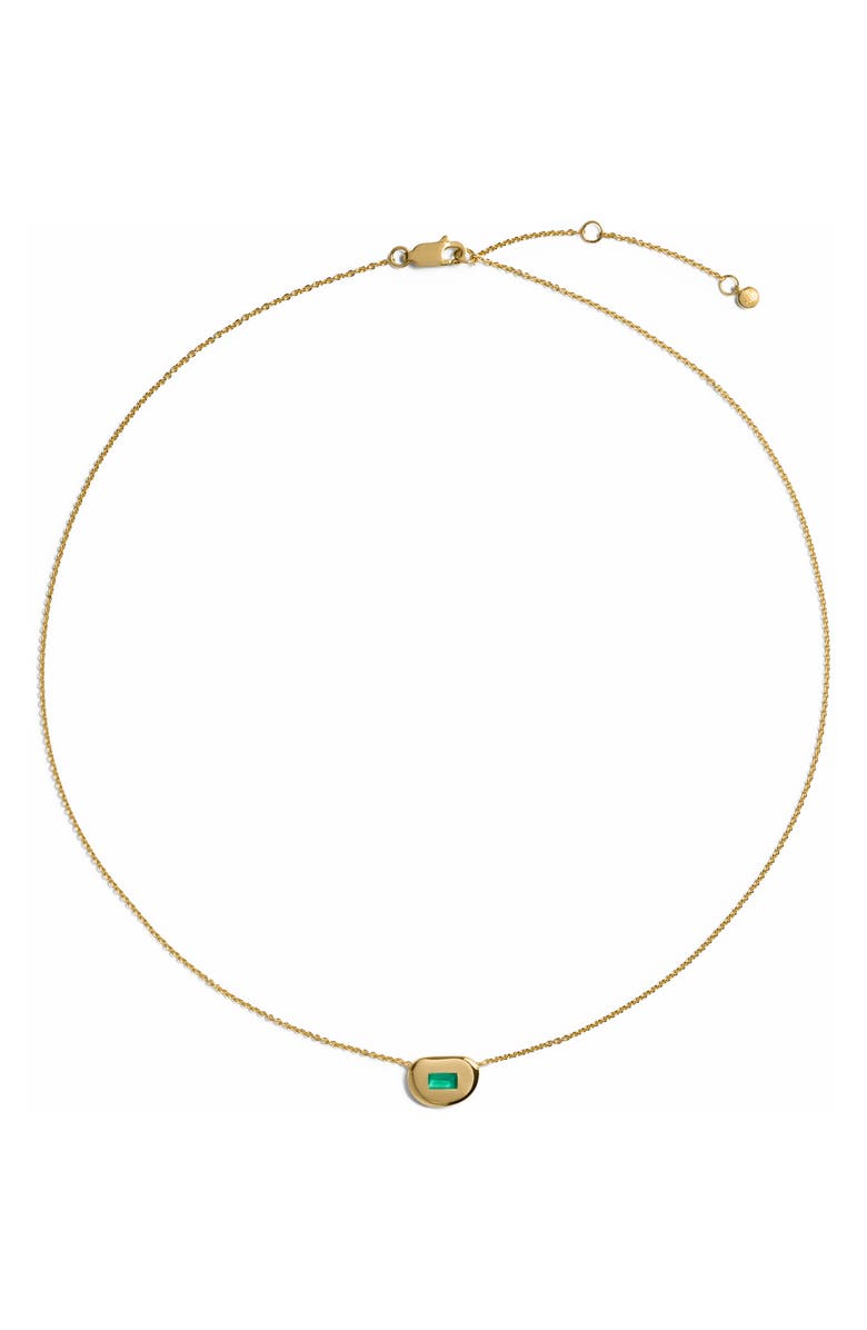 Monica Vinader Gemdrop Chain Necklace, Main, color, 