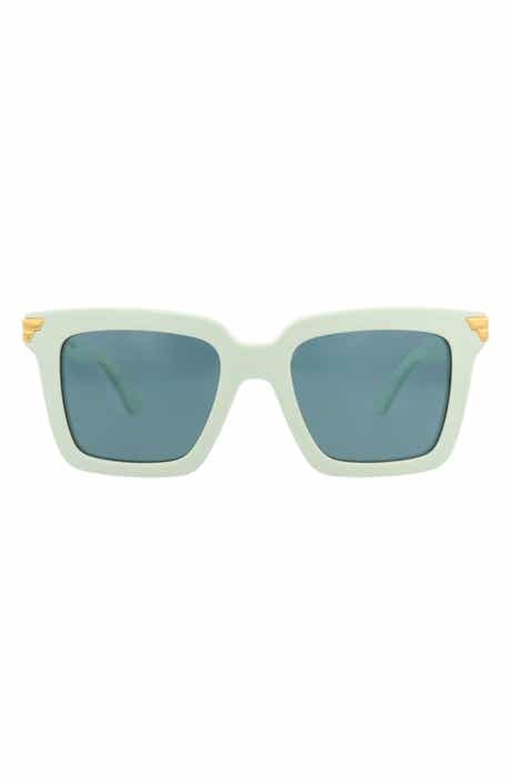 53mm Polarized Square Sunglasses
