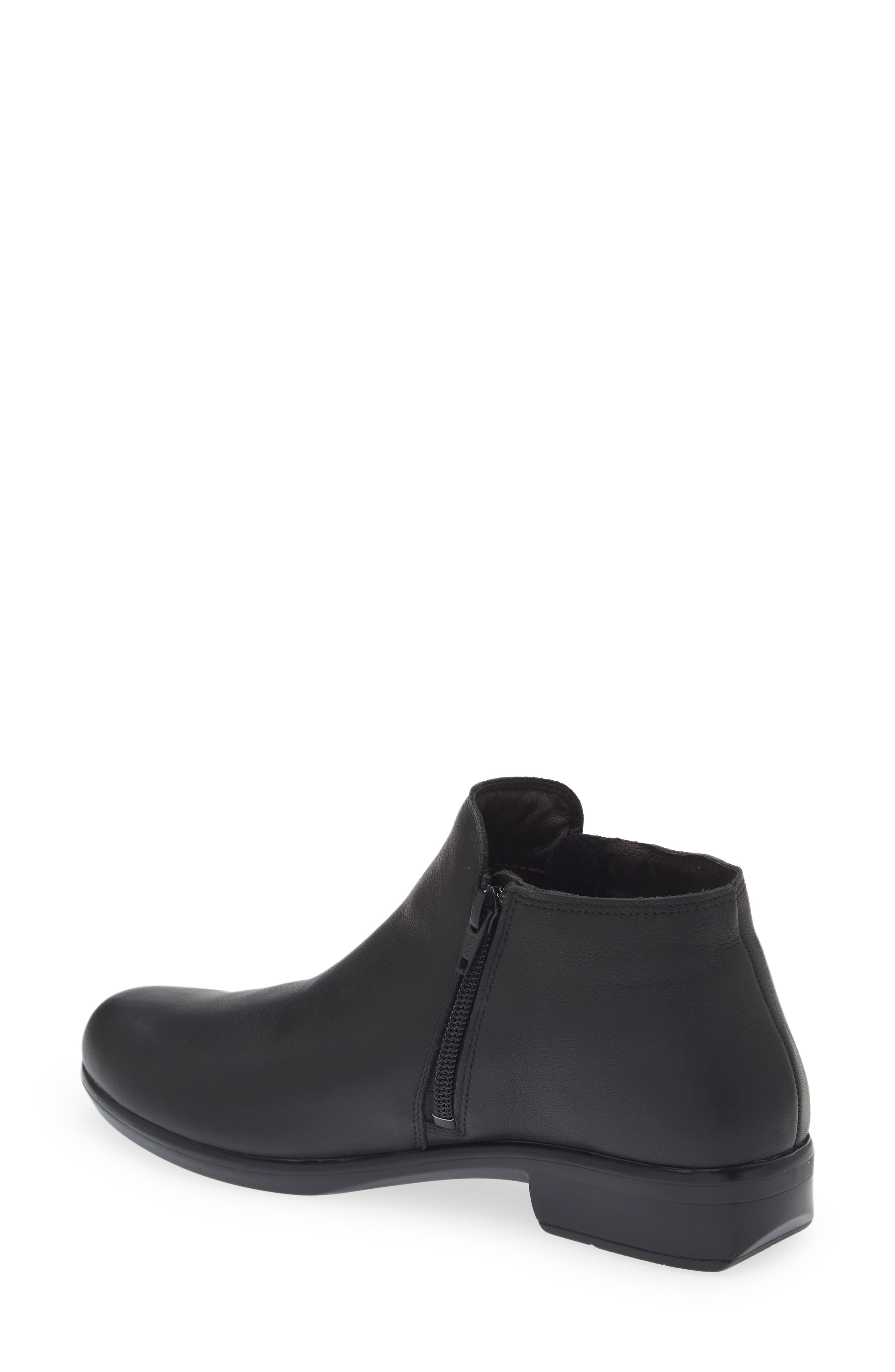 Naot 'Helm' Bootie, Alternate, color, Water Resistant Black Leather