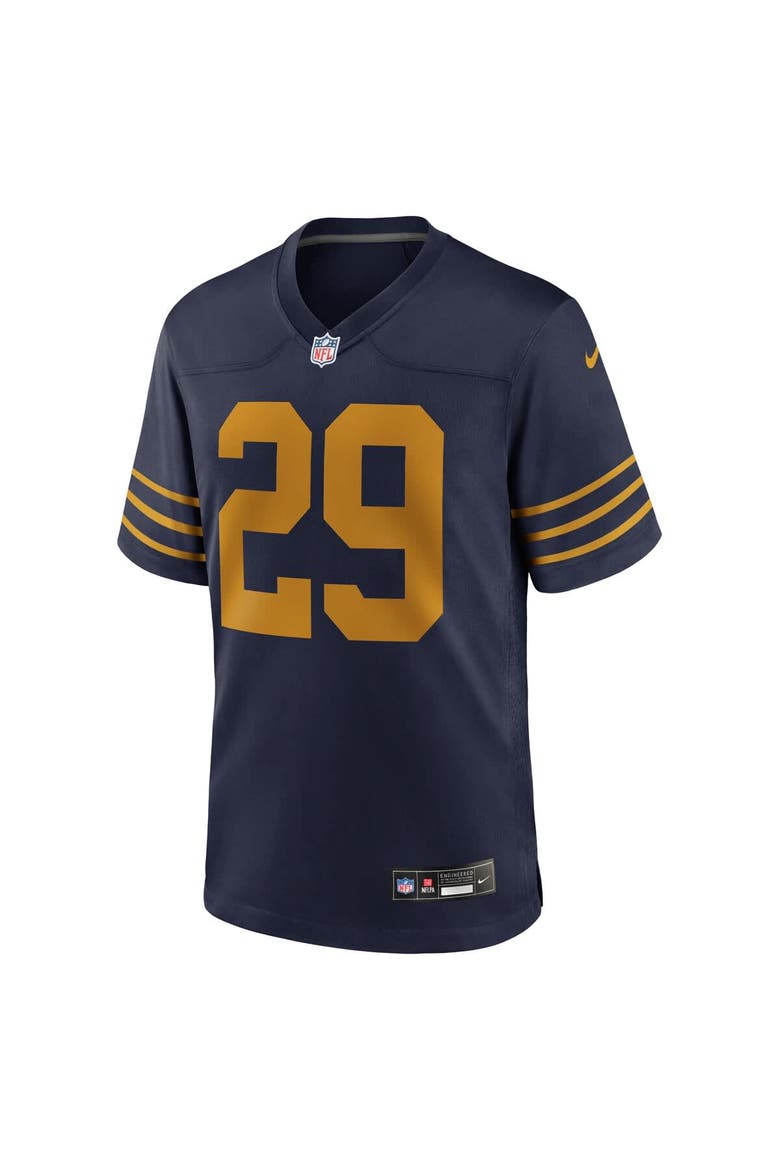 Men's Nike Xavier McKinney Navy Green Bay Packers The 1923 Classic Game Jersey, Alternate, color, Navy