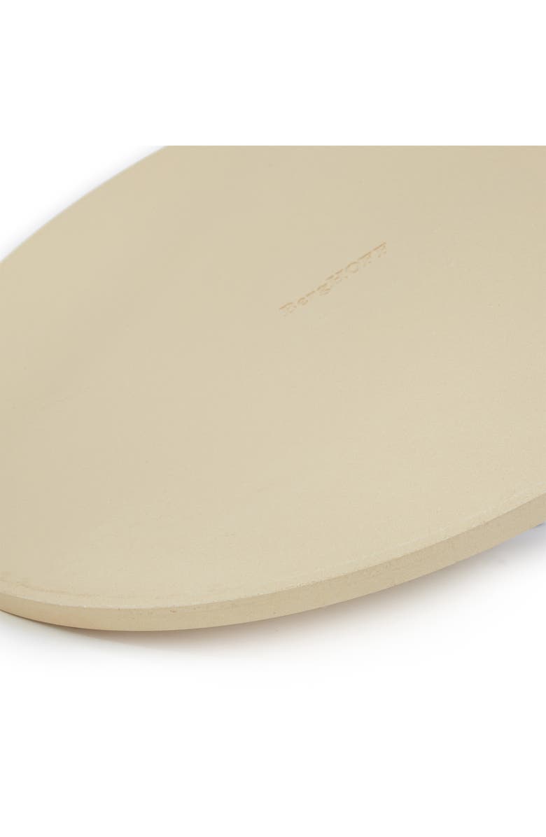 BergHOFF Leo 14-Inch Pizza Stone, Paddle Grater & Cutter Set, Alternate, color, Silver