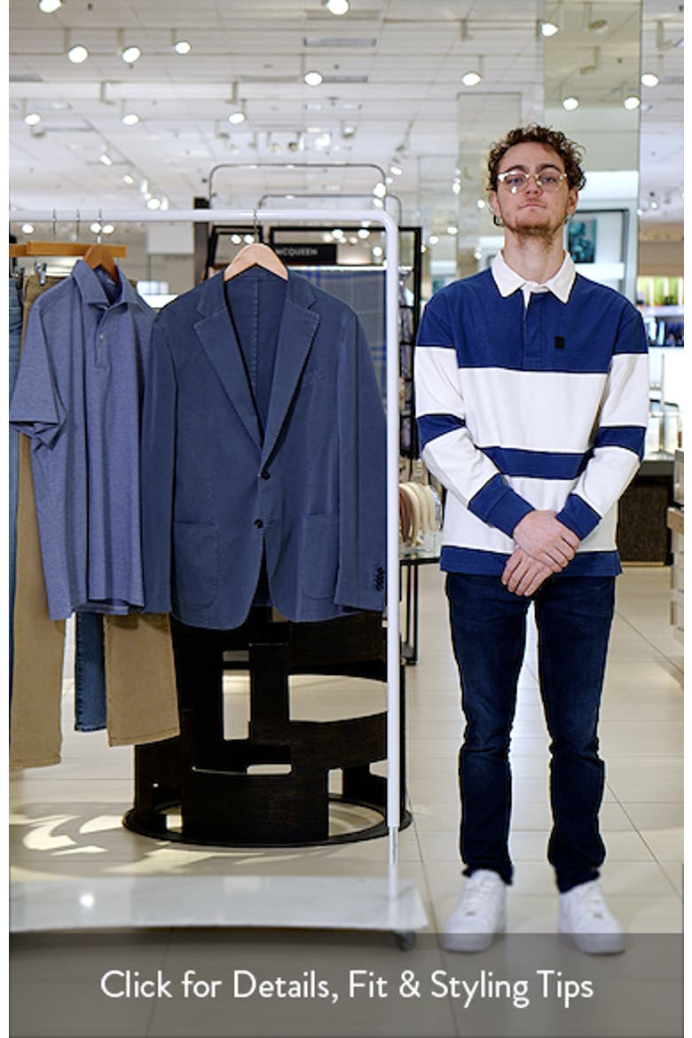 Washed Stretch Cotton & Silk Sport Coat video