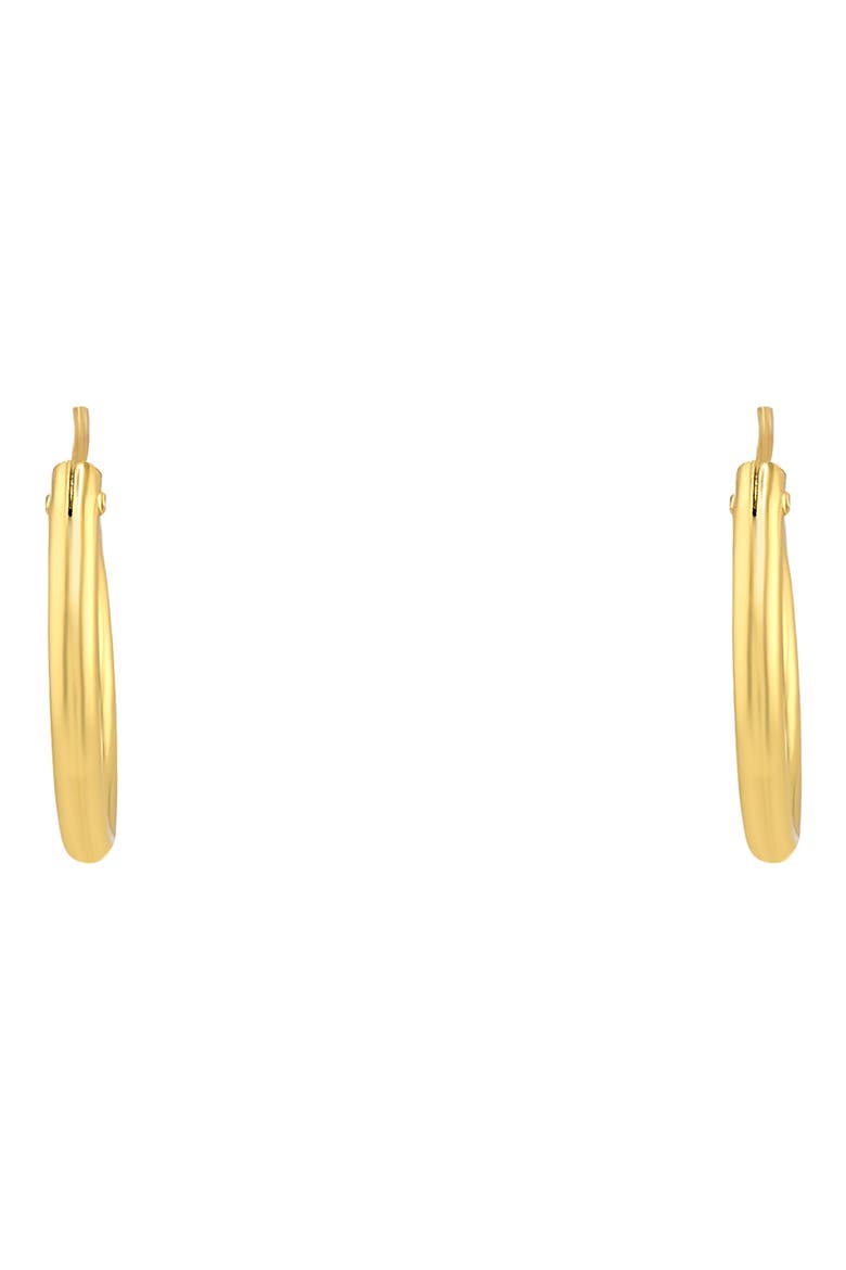 Slim Hoop Earrings, Alternate, color, GOLD