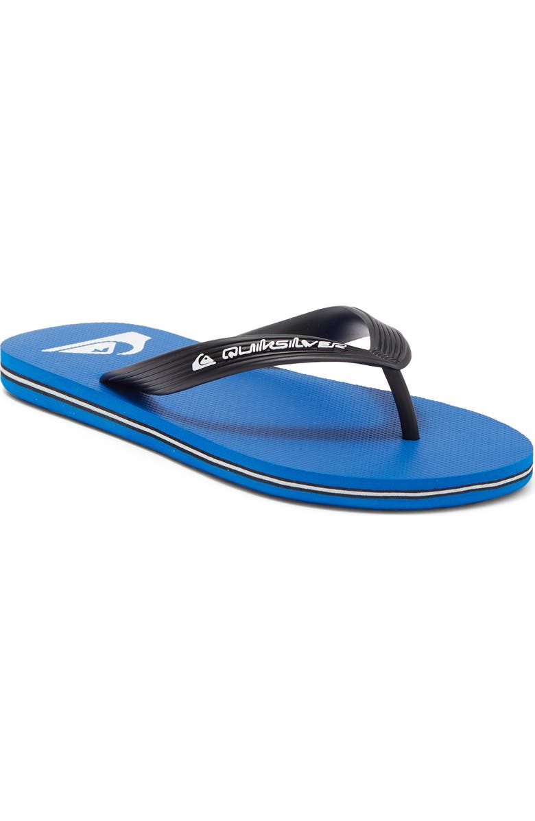 Quiksilver Kids' Molokai Flip Flop, Main, color, Blue