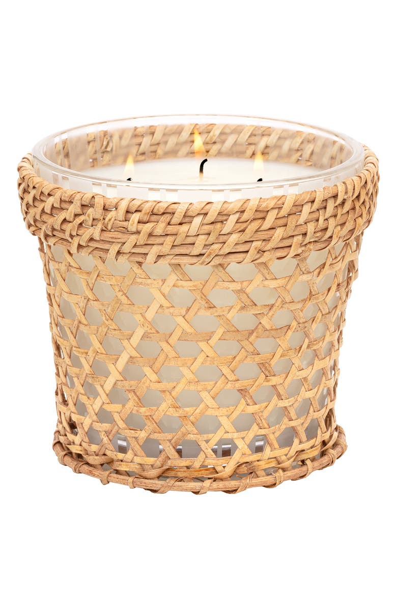 NEST New York Rattan Grapefruit Scented Candle, Alternate, color, 