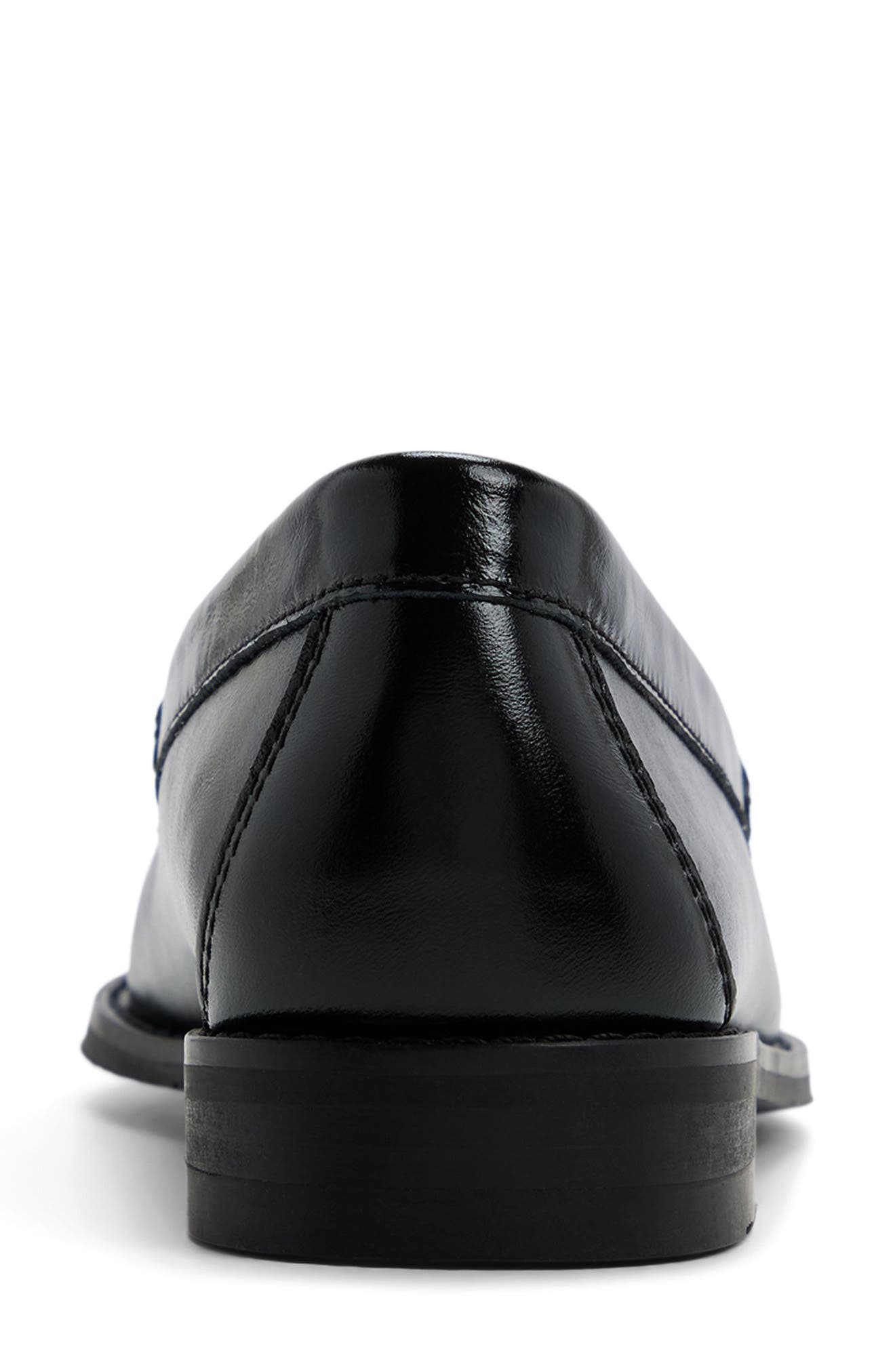 Blythe Leather Loafer, Alternate, color, OTHER BLACK