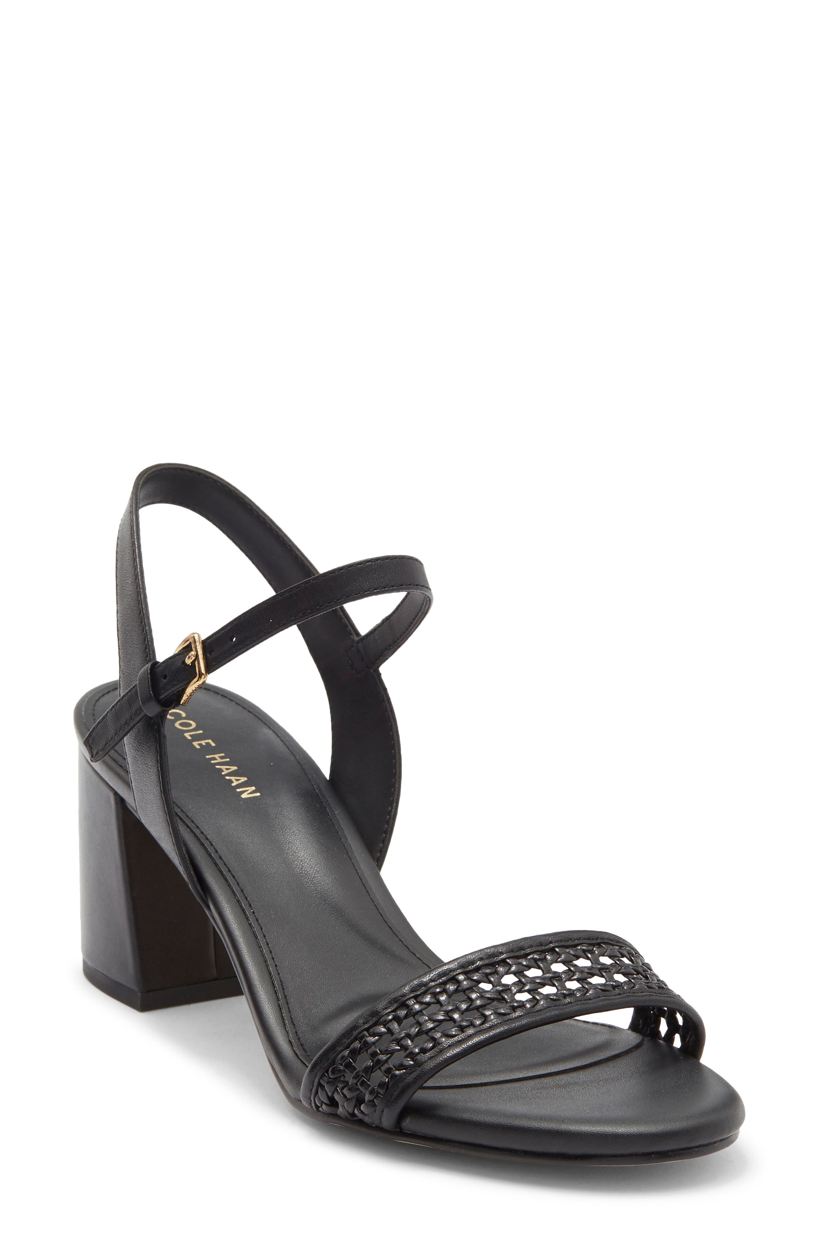  Black Leather/ Black Woven