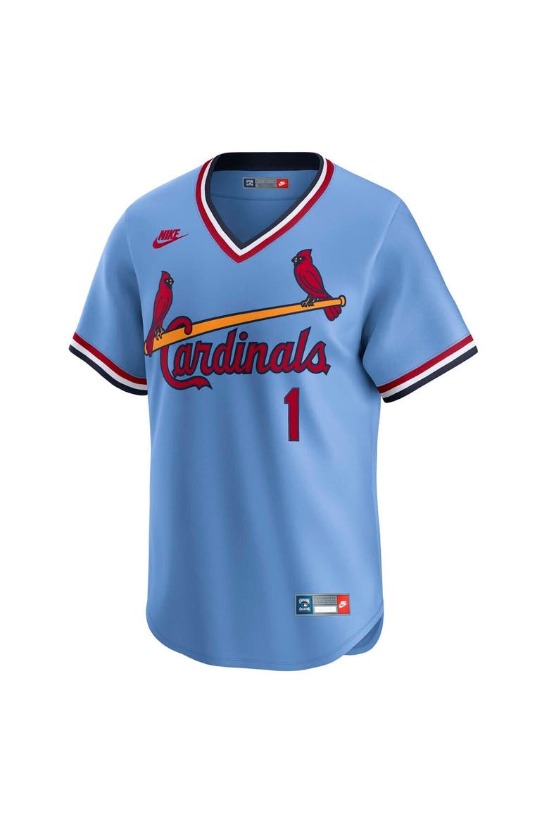 Men's Nike Ozzie Smith Blue St. Louis Cardinals Throwback Cooperstown Collection Limited Jersey, Alternate, color, Blue