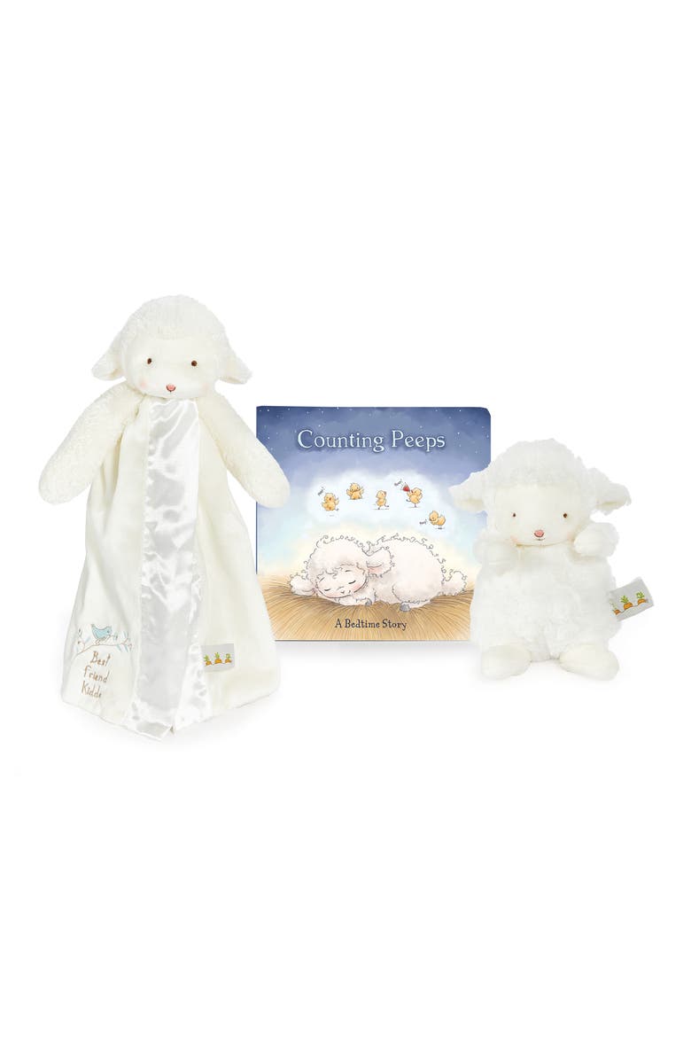 Sweet Little Lamb Baby Gift Set, Main, color, WHITE