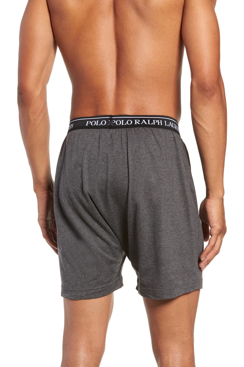5-Pack Cotton Boxers, Alternate, color, GREY/ BLACK MULTI