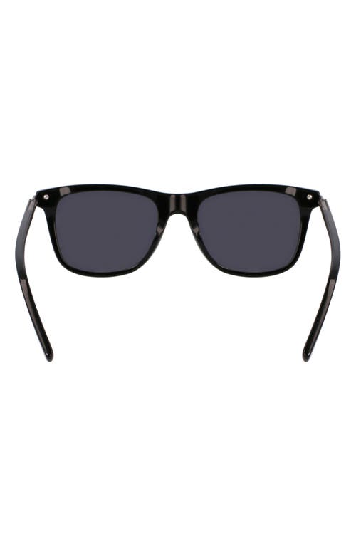 Ferragamo 54mm Modified Rectangular Sunglasses In Black