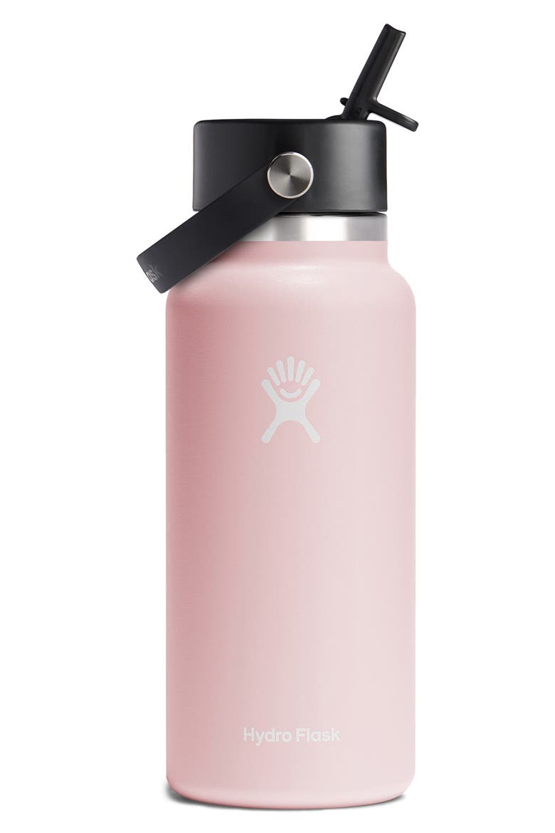 32-Ounce Wide Mouth Flex Straw Cap Water Bottle, Main, color, TRILLIUM