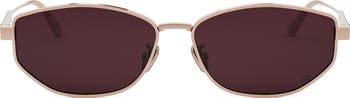 DIOR 'DiorCannage B1U 57mm Oval Sunglasses | Nordstrom